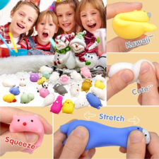 スクイーズ セット おもちゃ fidget toy set ストレス解消 発散 グッズ すくいーず 動物 かわいい 殴る おもしろ プ 縁日 くじ引き 景品 こども祭り 子供14pcs (14PCS)
