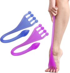 足指 トレーニング 足 2本セット トレーニングチューブ ストレッチ チューブ 足裏 エクササイズ 足の指を広げるグッズ 柔軟な素材