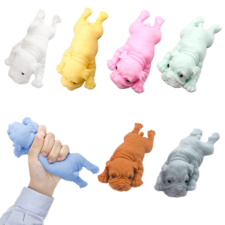 スクイーズ ストレス解消 グッズ ブルーム [1PCS] 特大 犬 握る 福袋 おもちゃ ガチャガチャ 景品 fidget toy 発散 動物 景品 かわいい 殴る 低反発 おもしろ プレゼント ランダム出荷