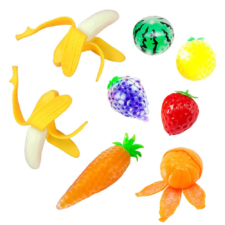 スクイーズボール 【8ピース】 セット プッシュポップ 福袋 ストレス解消 グッズ 握る 減圧おもちゃ 知育 スクイーズ セット 発散 景品 かわいい 殴る 低反発 おもしろ プレゼント 小さいフルーツはランダムに発送されます