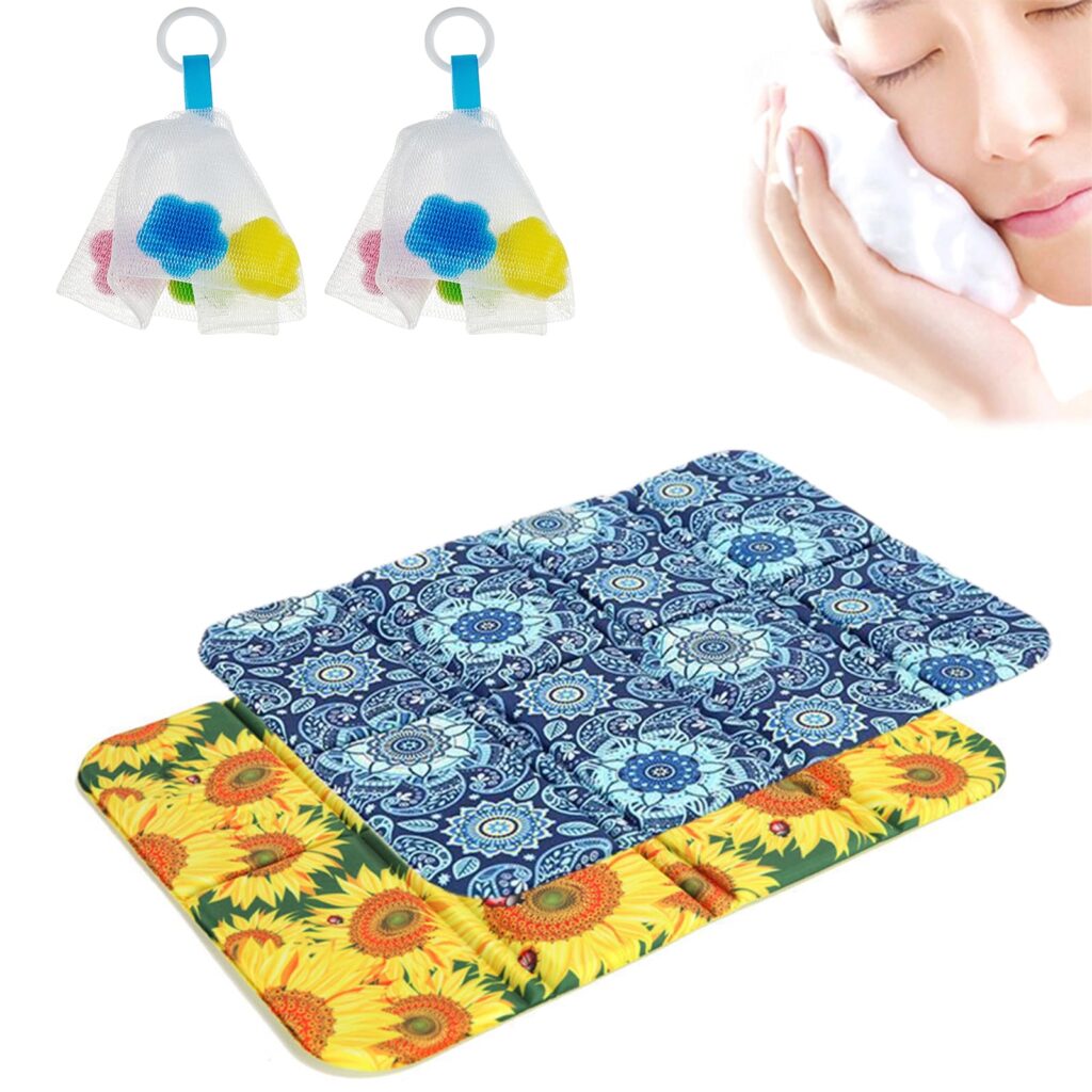 サウナマット 折りたたみ 1枚 サウナシート 折り畳み サウナ用 岩盤浴 お尻マット 軽量 コンパクト 防水 ピクニック アウトドア 収納袋