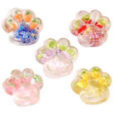 スクイーズボール 卵 多色 6個 グレープボール ストレスリリーフウォータービーズのための感覚