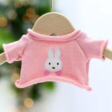 アグリーベイビーズ ぬいぐるみ 服【人形は含まれません 4点セット】スクイーズ 赤ちゃん BIGサイズ 20cm人形の服 パーカー ニット マフラー メガネ カメラ おしゃれ 可愛い 20cm-30cm ビッグ 人形 着せ替え ドール用服