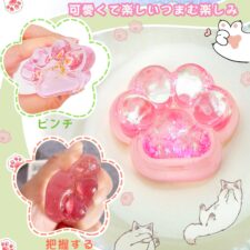 スクイーズ玩具 2点セット スクイーズ おもちゃ 肉球 猫 肉球スクイーズ 猫の手 スクイーズボール 色ランダム発送 福袋 玩具 fidget toy ストレス解消 発散 子供 大人兼用