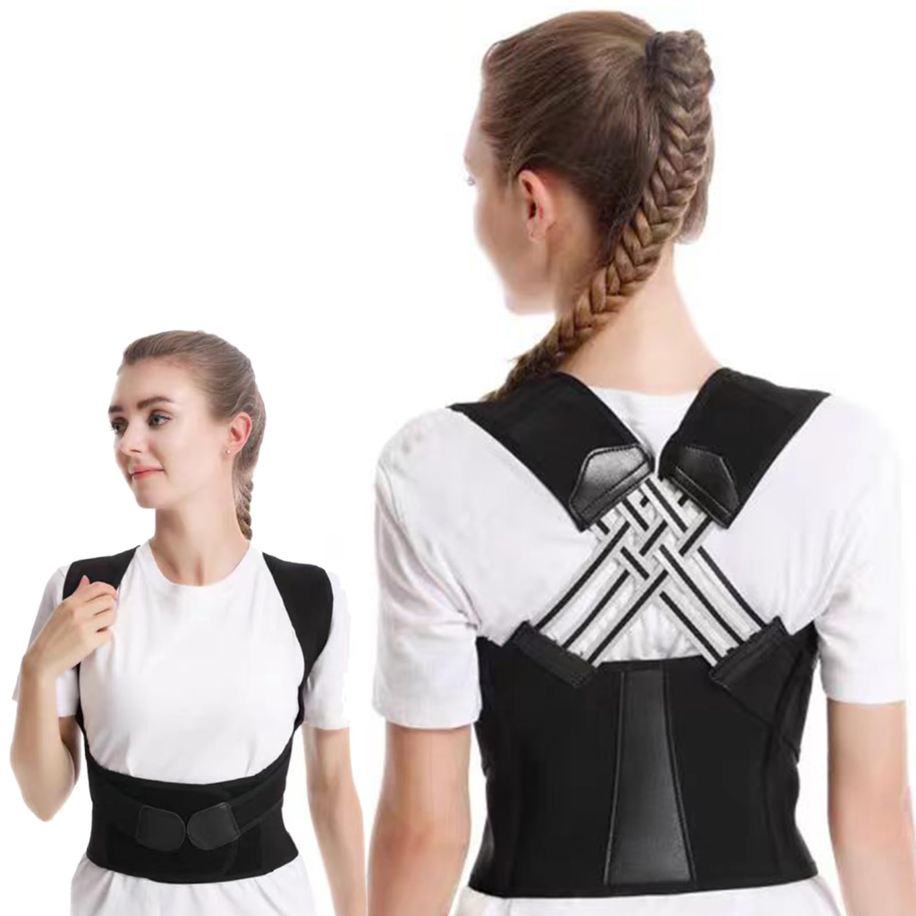Smato 姿勢ベルト 猫背ベルト 改良型 姿勢 サポーター 大きいサイズ 背中とお腹周り ダブル補強 目立たない 自由調整 子供 男性用 女性用