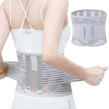 Samto 腰用 コルセット サポートベルト メッシュ 保護ベルト 軽い 薄い 夏 薄型 通気性 スポーティア 運動用 幅広 女性用 大きいサイズ 男性用 薄手 伸縮性 男女兼用