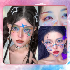 Smato つけまつげ 部分用 つけまつ毛 下まつげ まつ毛 マツエク カラー 長さ12mm 極細 60束 初心者 目尻 ナチュラル 大量 束感 コスプレ 舞台用