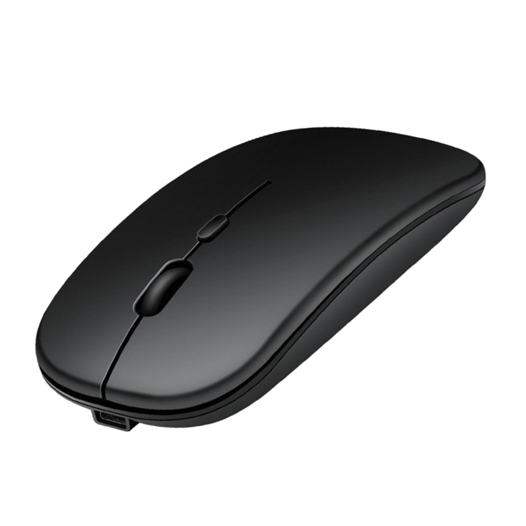 Smato ぶるーとゅーす マウス 無線 静音 薄型 ワイヤレスマウス Bluetooth 小型【デュアルモード2.4GHz・3段階dpi切替】高精度&高感度 Type-C 充電式 高耐久性 省エネ 左右対称 mouse 瞬時接続 握りやすい 携帯便利 Windows/Mac/Macbook/Surface/PC対応 (黒)