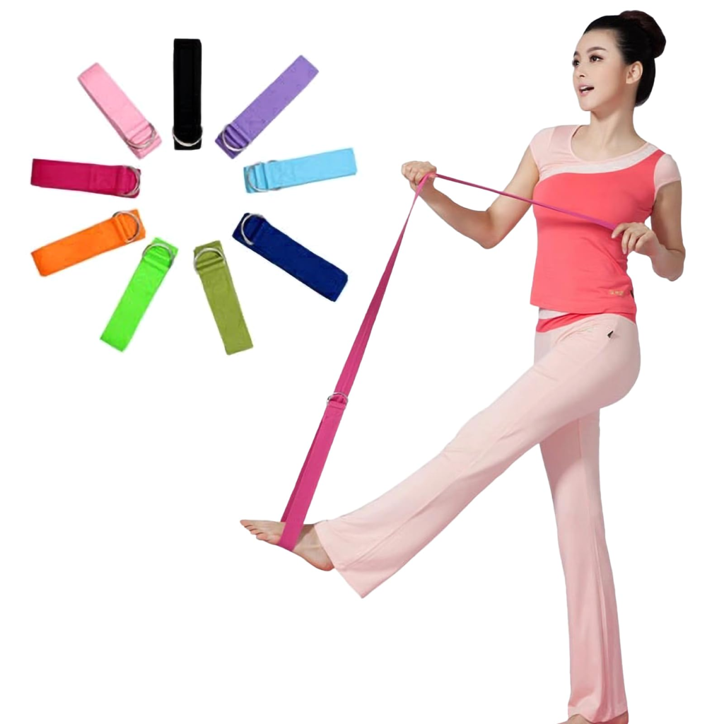 ヨガ ベルト(250cm) ヨガストラップ 10色 Yoga Belt 調節可能 ヨガ ピラティス ストレッチ 柔軟性のために用