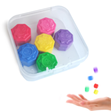 コンギ 韓国 石拾いゲーム コンギ遊び 6枚入 サイコロ おもちゃ 韓国民俗遊びセット gonggi game プレゼント 子供