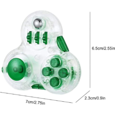 フィジェットキューブ fidget cube ストレス解消 グッズ 手遊び 無限 減圧 おもちゃ ふぃじぇっとキューブ ボタン 握る 暇つぶし ストレス発散 減圧グッズ 握る スクイーズおもちゃ 知育おもちゃ 子供 大人兼用 集中力向上 洗える 無害 (D グリーン)