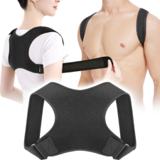 Smato 姿勢 ベルト 猫背 肩 サポーター 背中 背筋ベルト 薄手 男性用 女性用