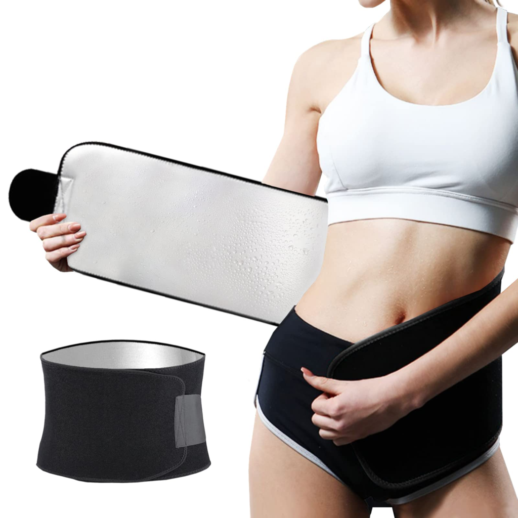 [Smato] サウナベルト レディース 薄手 メンズ お腹周り 着圧 加圧 発汗ベルト ウエストウォーマー 腹巻ベルト シェイプアップベルト