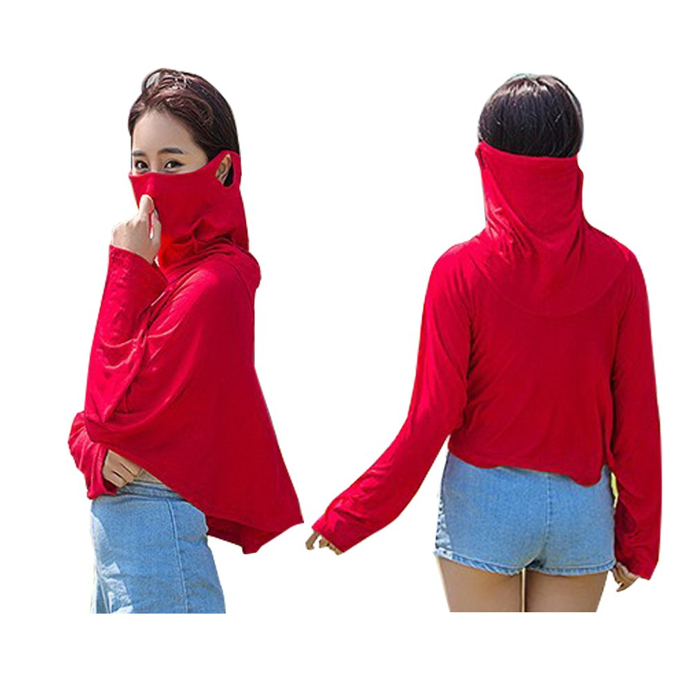 【Smato】 UV ネック フェイスカバー ストール スカーフ マフラー アームカバー 日焼け止め マスク 紫外線カット 肘 腕 サポーター スポーツ ウェア 冷感 息苦しくない 自転車 ランニング 夏 グッズ レディース