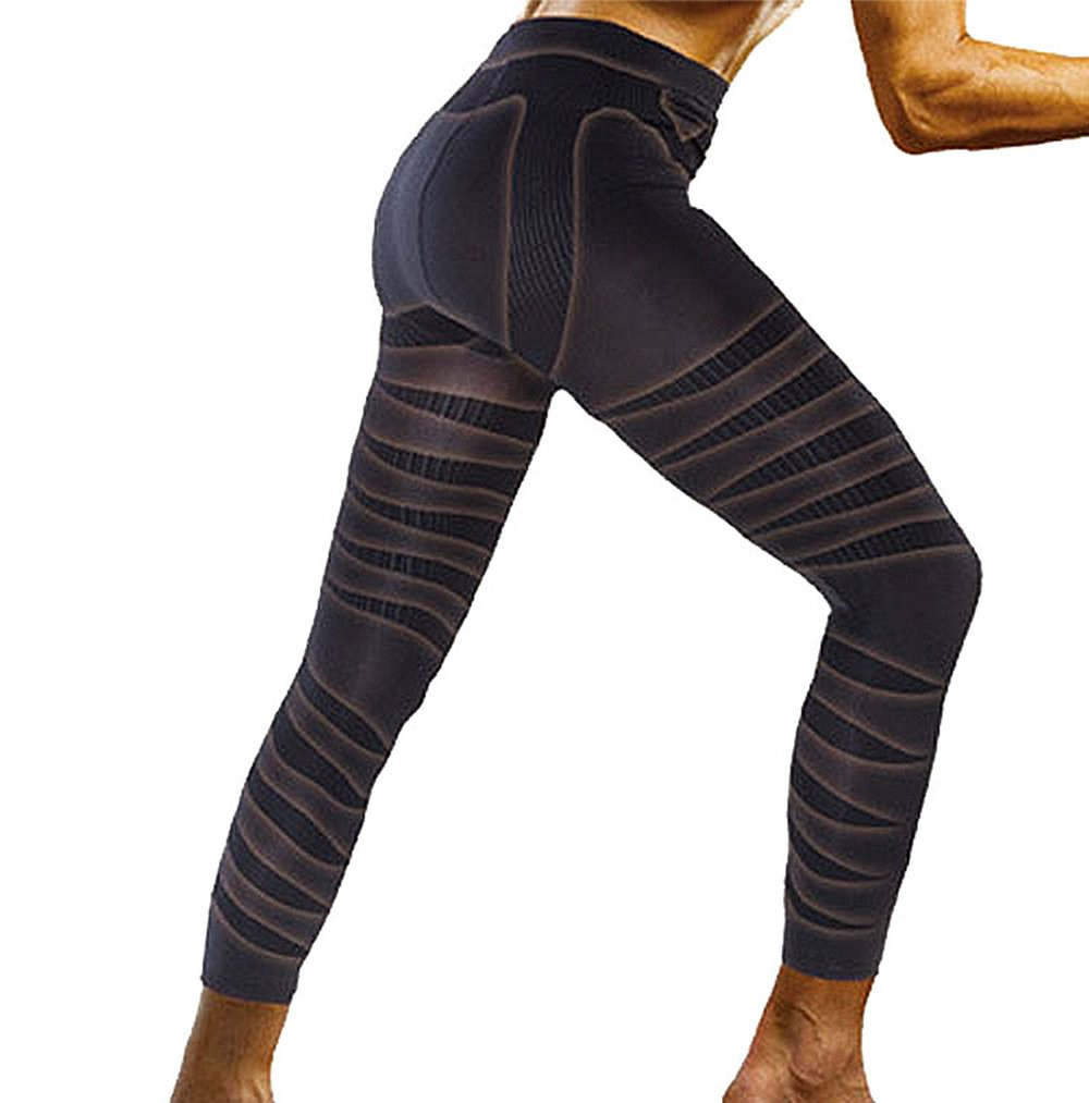 [Smato ]タイツ メンズ 夏 レギンス レギンスパンツ スパッツ スポーツ ロング ガードル下着 ヒップアップ ハイウエスト 吸汗 引き締め ダイエット インナー 男性用