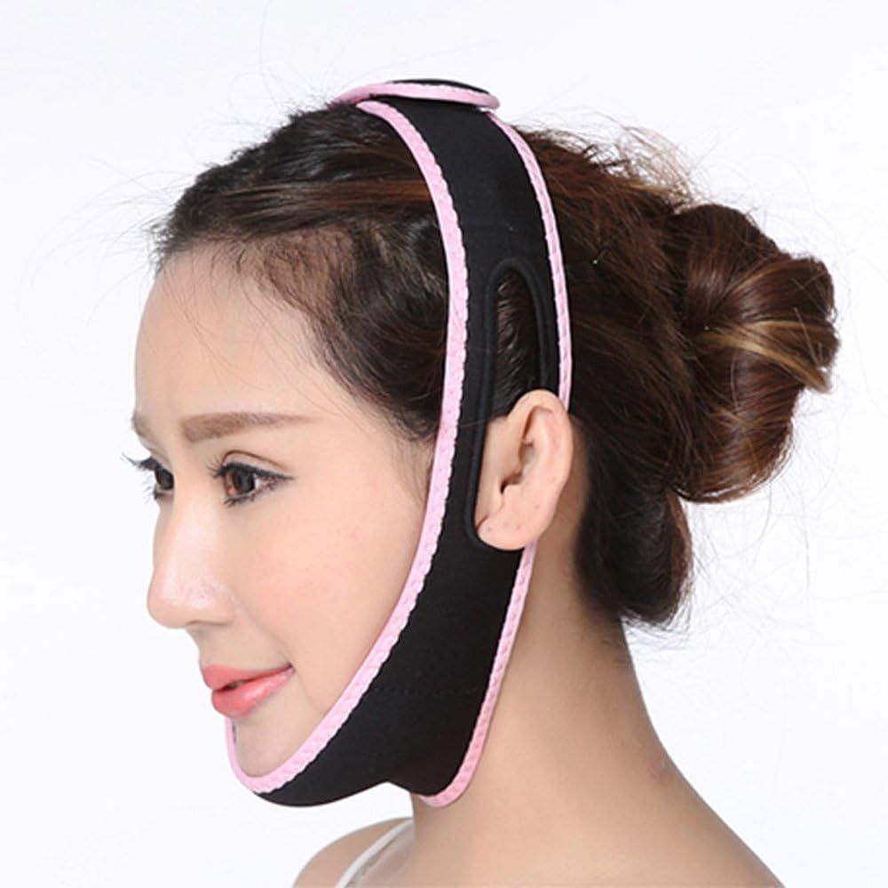 Smato 小顔補正ベルト 加圧マスク 小顔補正 小顔リフトアップベルト 寝ながら 小顔コルセット フェイスマスク 顎サポーター ほうれい線 豊齢線 解消 シェイプアップ